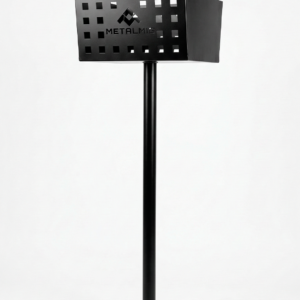 LIXEIRA PARA CALÇADA QUADRADA